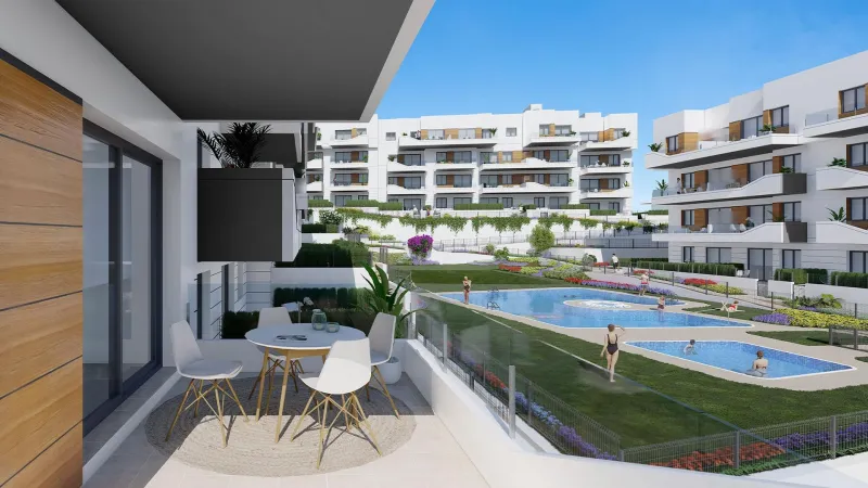 Apartmány v Orihuela Costa (Villamartín)