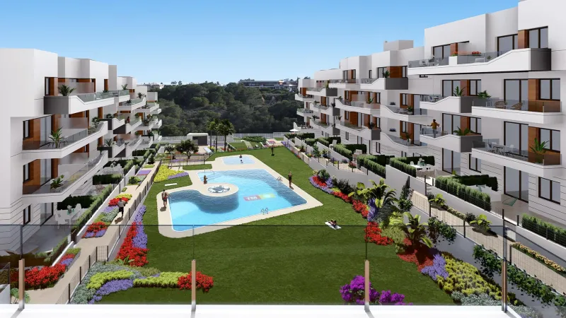 Apartmány v Orihuela Costa (Villamartín)