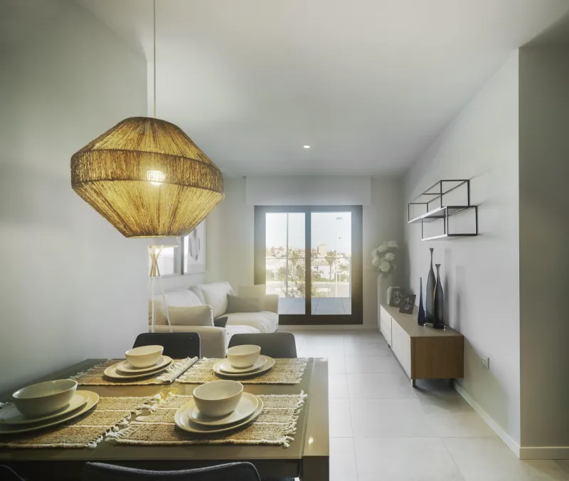 Apartmány v Pilar de la Horadada (Mil palmeras)