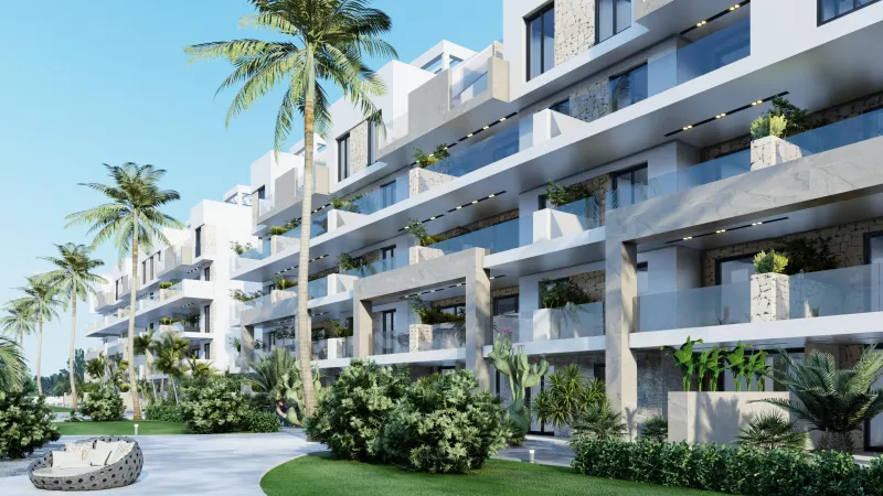 Novostavba apartmánů v Guardamar del Segura (El Raso)