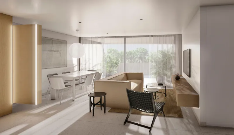 Novostavba apartmánů v Guardamar del Segura