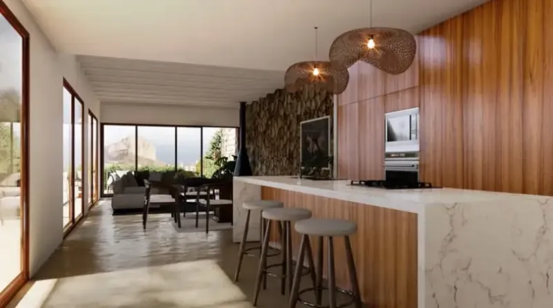 Villa en la encantadora ciudad