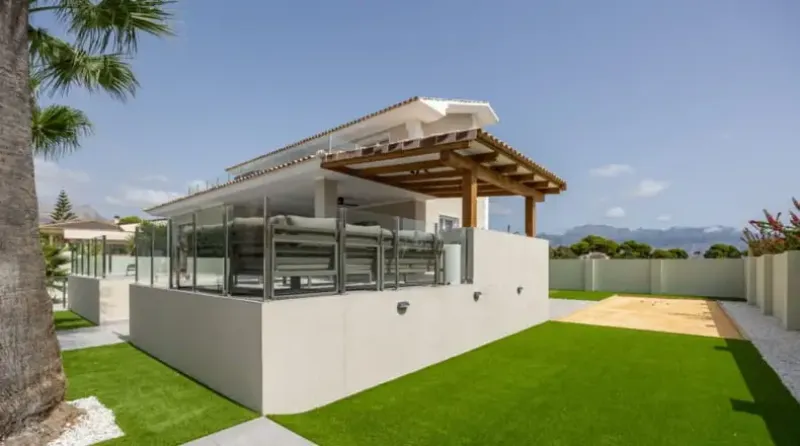 Hermosa villa moderna