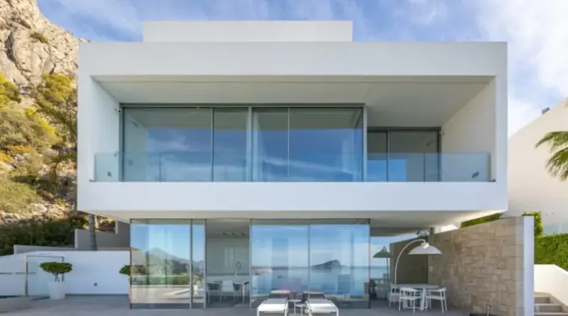 Villa con impresionantes vistas al mar