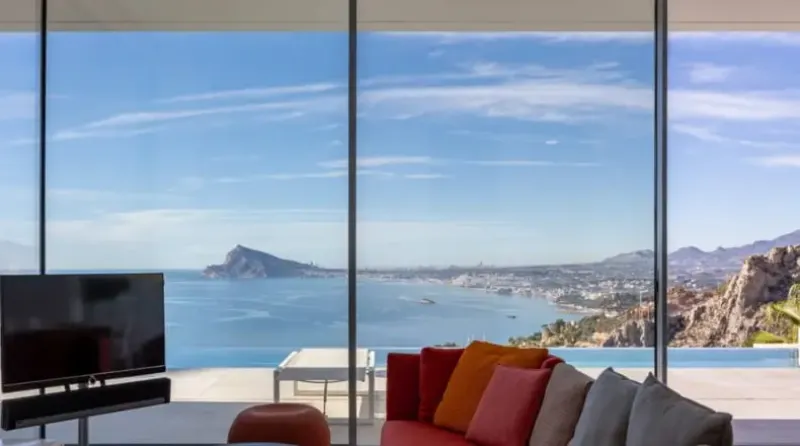 Villa con impresionantes vistas al mar