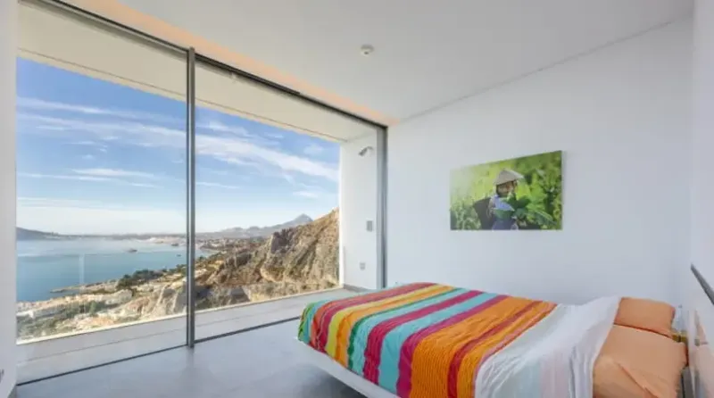Villa con impresionantes vistas al mar