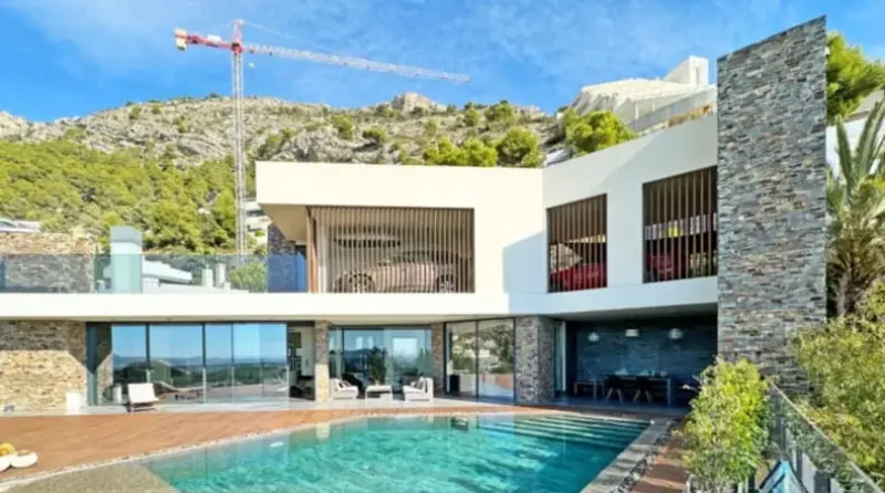 Espectacular villa moderna