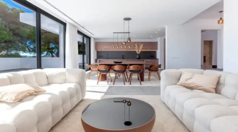 Impresionante villa de estilo minimalista