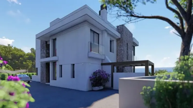 Villa con una experiencia de vida contemporánea