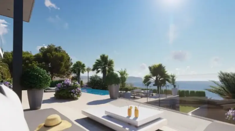 Villa con una experiencia de vida contemporánea