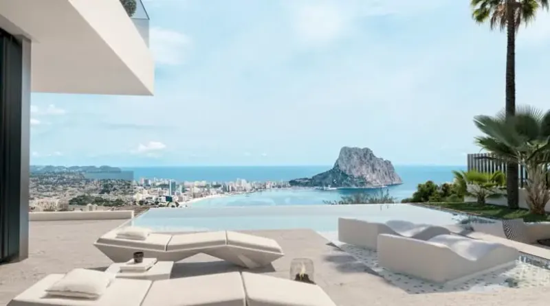 Villa contemporánea con una elegancia costera