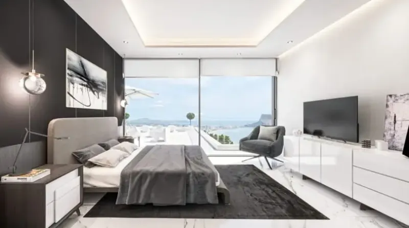 Villa contemporánea con una elegancia costera