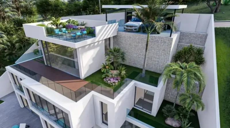 Impresionante villa que encarna la vida de lujo