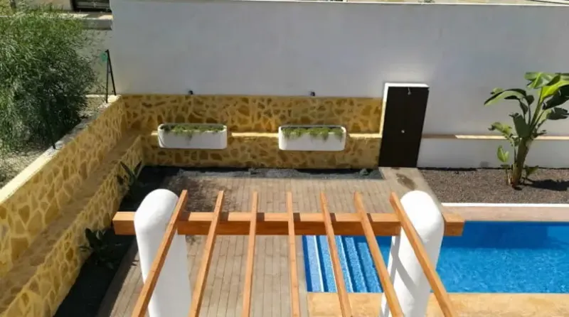 Encantadora residencia de estilo ibicenco