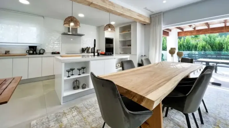 Maravilloso chalet de estilo ibicenco