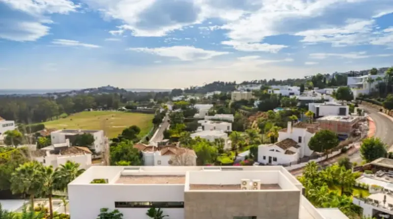 Villa ecológica con un diseño moderno