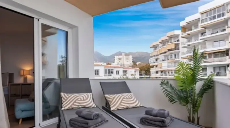 Apartamento con fantásticas vistas al mar