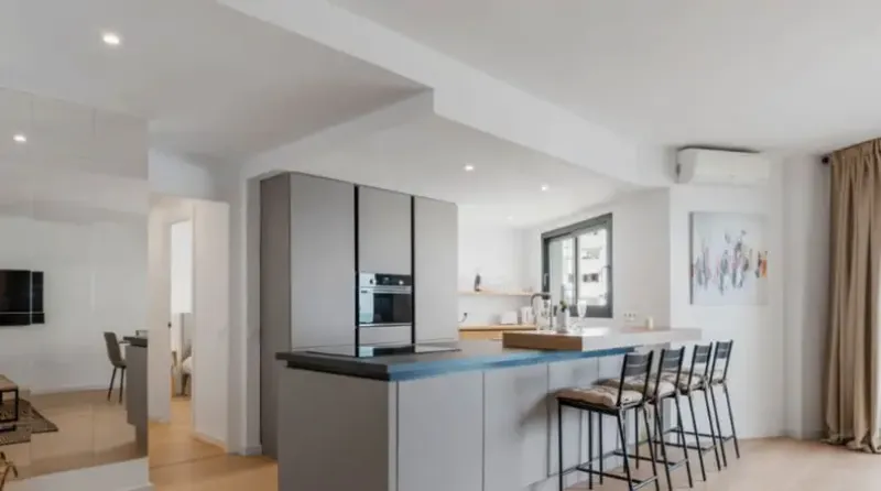 Apartamento con fantásticas vistas al mar
