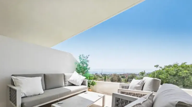 Apartamento con impresionantes vistas al mar