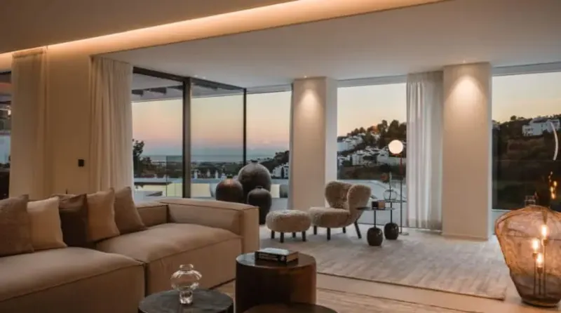 Impresionante villa contemporánea de estilo moderno en primera línea de golf