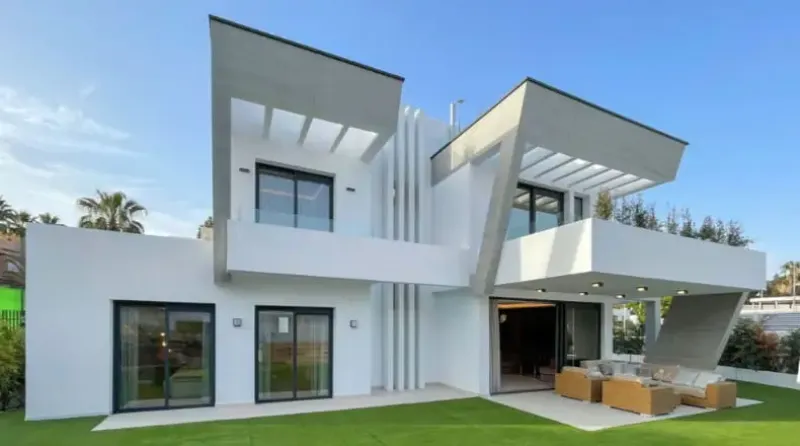 Exclusiva residencia con un diseño moderno