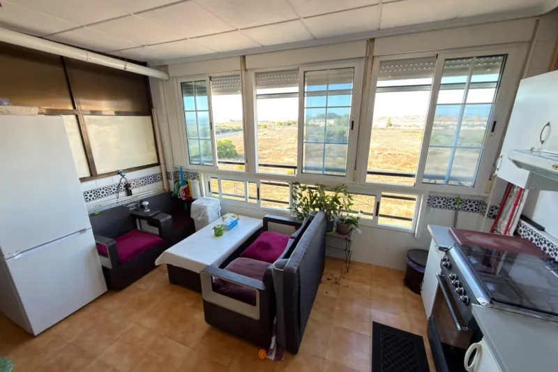 La Mata! Zajímavý střešní apartmán s obrovskou terasou a úchvatným výhledem na růžovou lagunu (300 metrů od pláže)