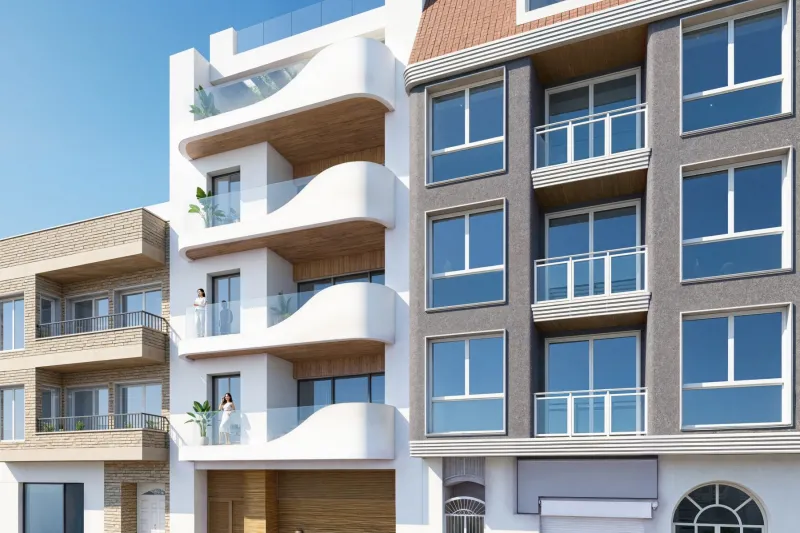 New-build luxury apartments in Torrevieja