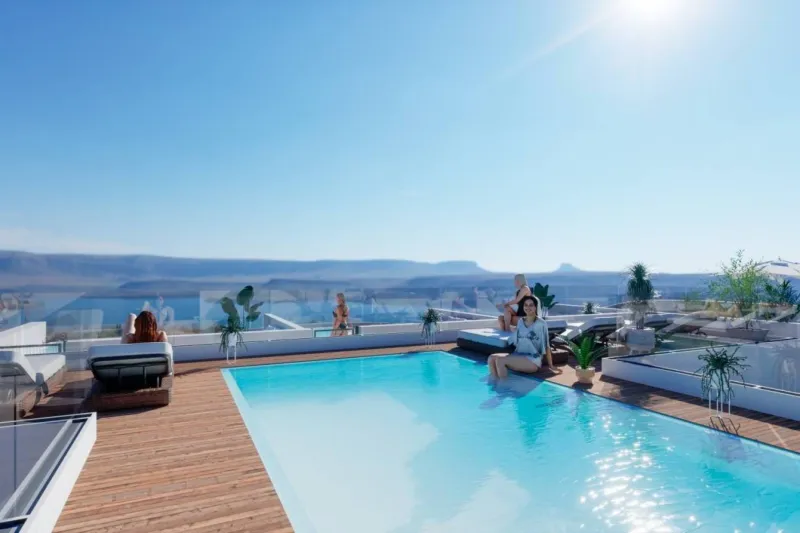 A modern new-build property just a few steps from the sea in the center of Torrevieja!
