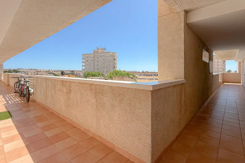 Bright apartment with a comfortable terrace and incredible panoramic views; swimming pool.