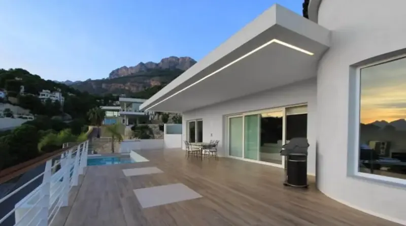 Villa con lujosas vistas