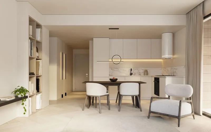 Apartmány s výhledem na moře v Calpe