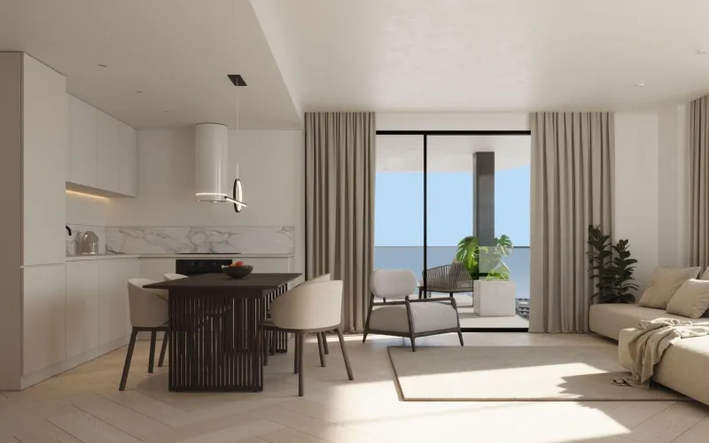 Apartmány s výhledem na moře v Calpe
