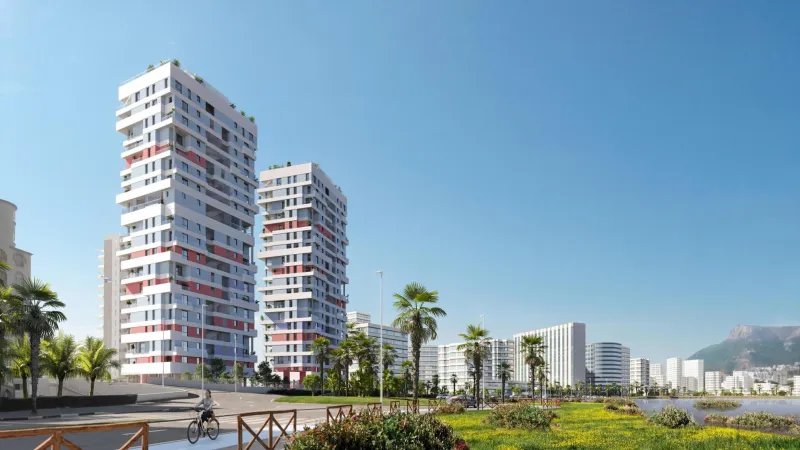 Apartmány 100 metrů od pláže v Calpe