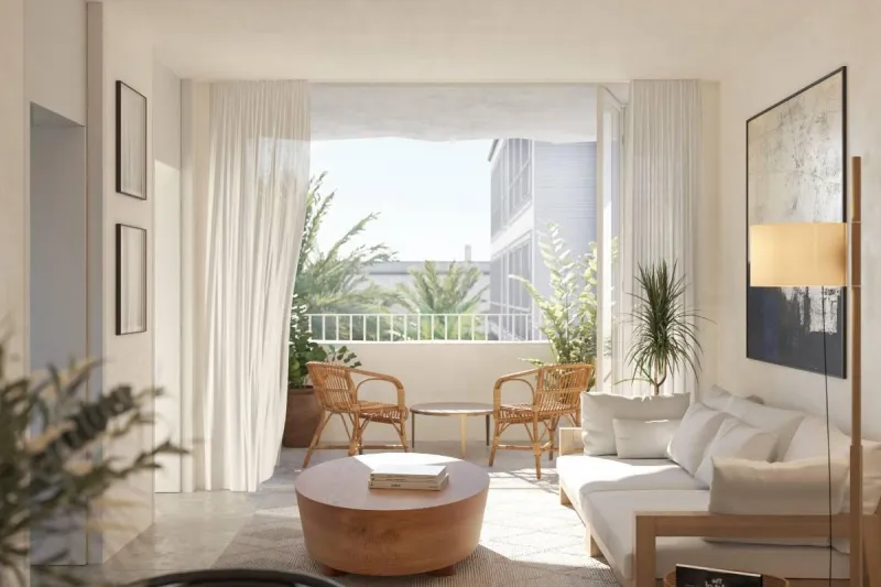 Apartmány v druhé linii od moře v Torrevieja (Playa de los Locos